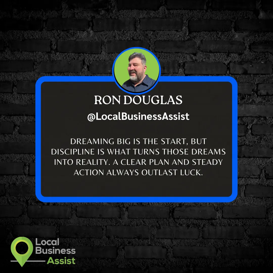 Ron Douglas — @LocalBusinessAssist
